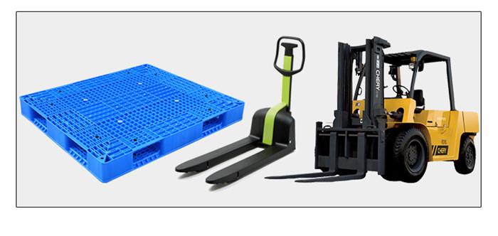 Reversible Stackable Plastic Pallet HDPE Durable Logistics