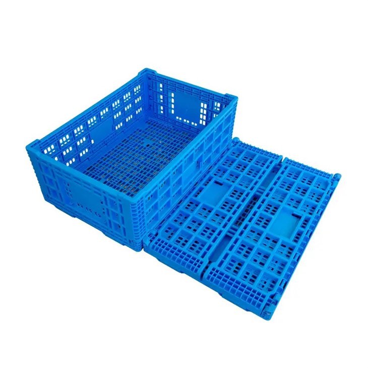 Durable Foldable Plastic Crate for Logistics & Storage image 3