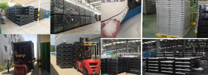 Foldable HDPE Plastic Container - Stackable & Durable