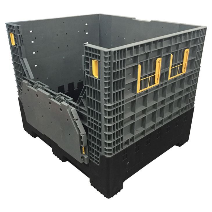 Heavy Duty Collapsible Plastic Pallet Box 1200x1000mm