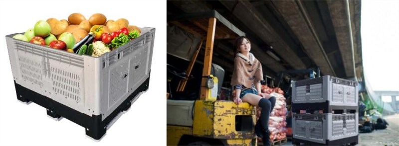 Agriculture Bulk Container Foldable HDPE Large Container - Australian Standard