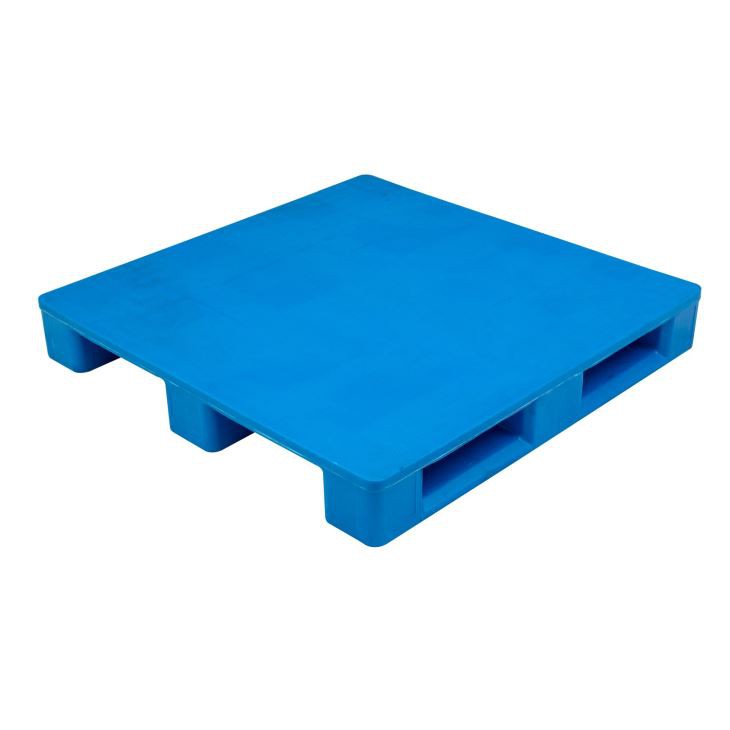 Durable HDPE Hygienic Solid Top Plastic Pallet for Logistics image 2