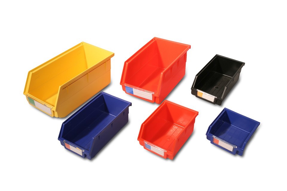 Customizable HDPE Pegboard Bins for Workshop & Industrial Storage image 3