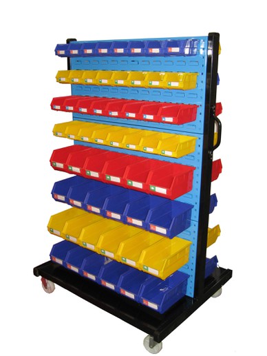 Customizable HDPE Pegboard Bins for Workshop & Industrial Storage