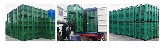 Durable HDPE Plastic Agricultural & Bulk Storage Bins