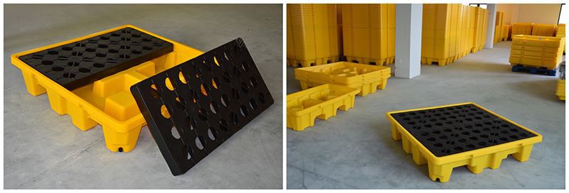 Durable HDPE Containment Drum for Hazardous Liquid Storage