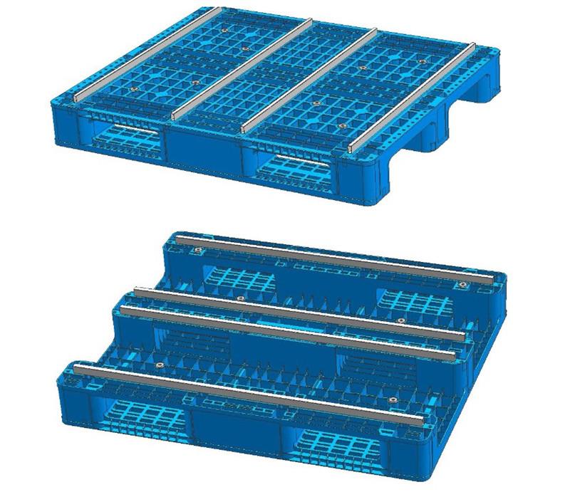 Heavy Duty HDPE Racking Plastic Pallet for Warehouse Storage