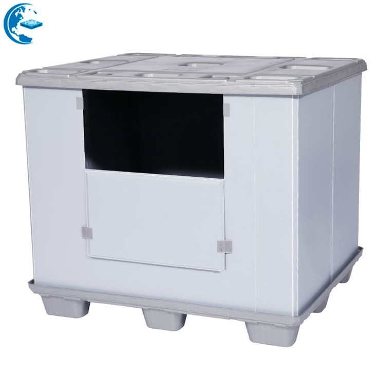 Large Foldable Plastic Sleeve Pack Container 1600x1150mm image 2