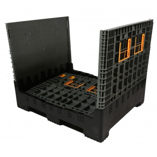 Plastic Pallet Box Durable Stackable Plastic Pallet Boxes for HDPE Logistics