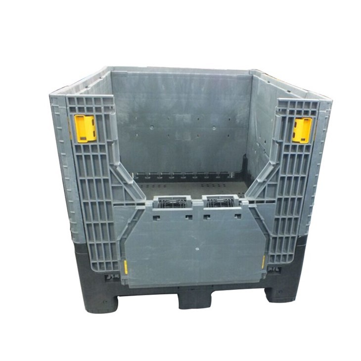 Durable Stackable Plastic Pallet Boxes for HDPE Logistics image 2