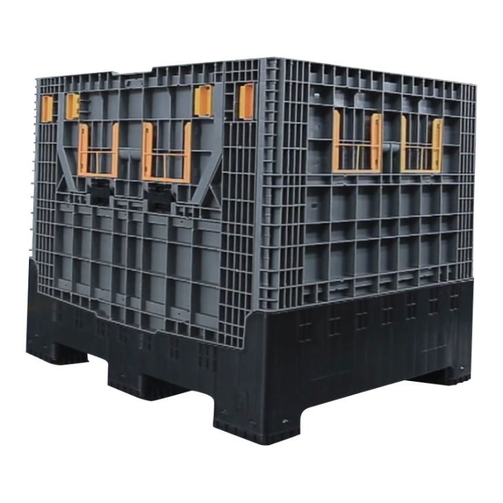 Durable HDPE Foldable Bulk Container for Industrial Use