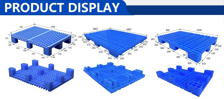 Heavy Duty HDPE Plastic Printing Pallet for Logistics & Storage