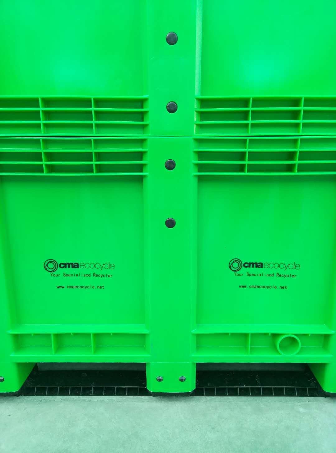 Affordable Durable HDPE Solid Plastic Crate for Storage
