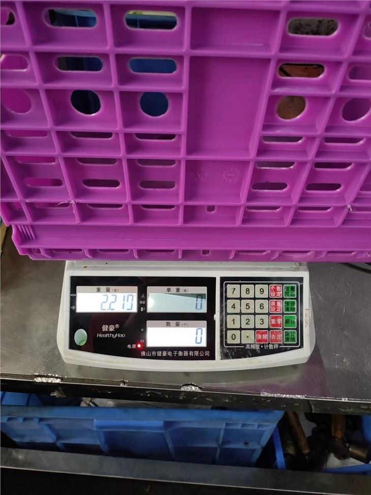 600x400x150 HDPE Stackable Bale Arm Crate for Logistics image 2