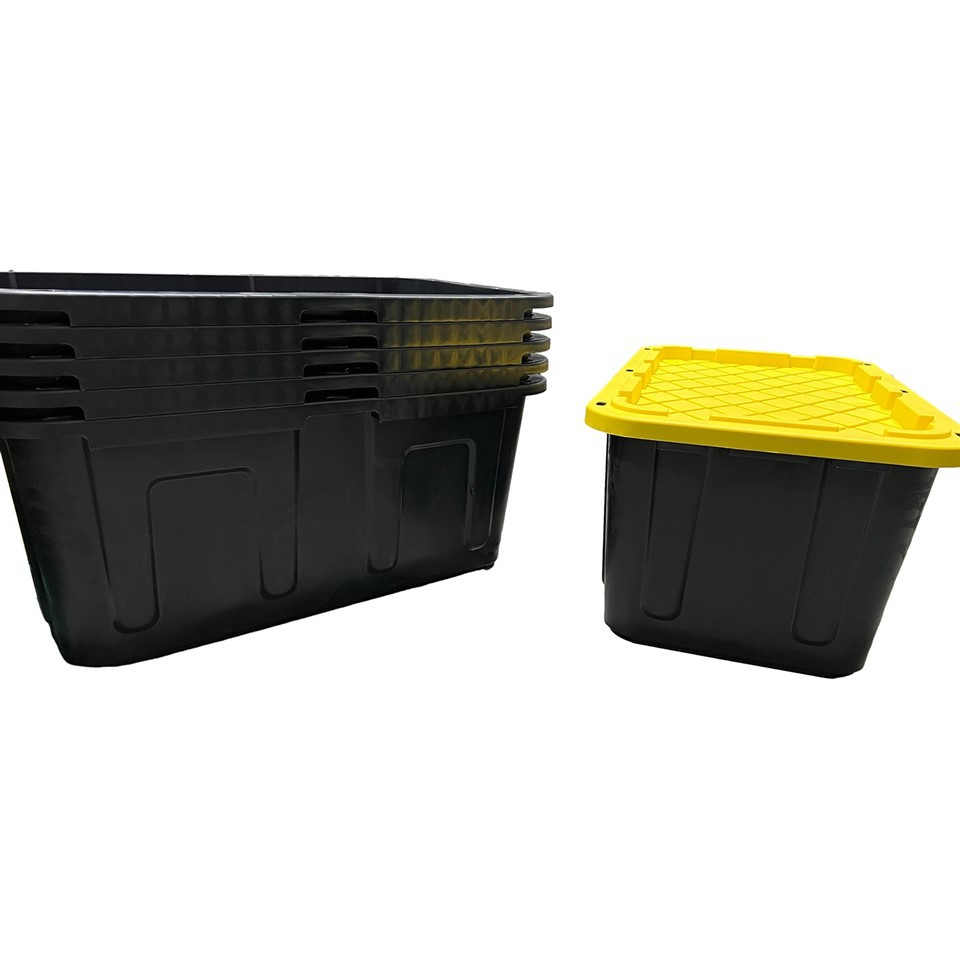 HDPE Stackable Heavy Duty Plastic Storage Box - Durable & Versatile image 2