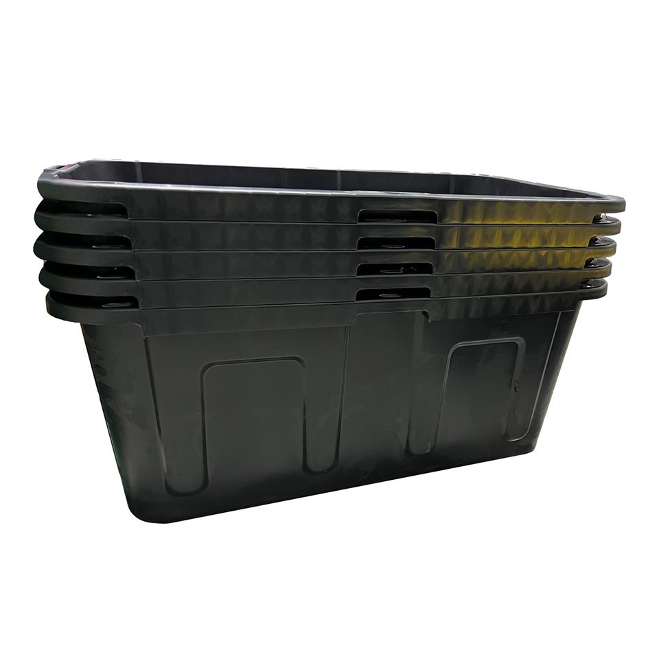 HDPE Stackable Heavy Duty Plastic Storage Box - Durable & Versatile image 3