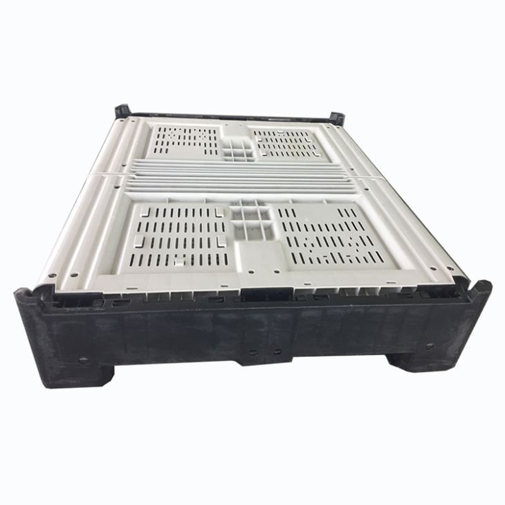 Foldable HDPE Plastic Pallet Box for Fruit Storage image 5