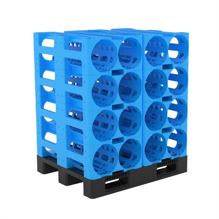 Durable Stackable HDPE 5 Gallon Water Bottle Rack for Storage