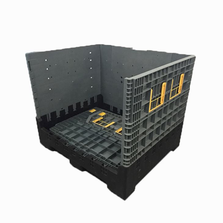 Heavy-Duty Collapsible HDPE Bulk Containers for Logistics