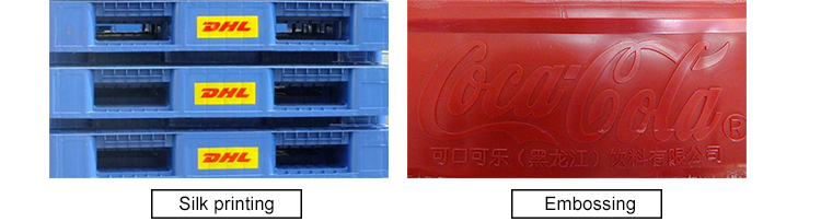 1140x1140mm Double Deck HDPE Plastic Pallet for Logistics