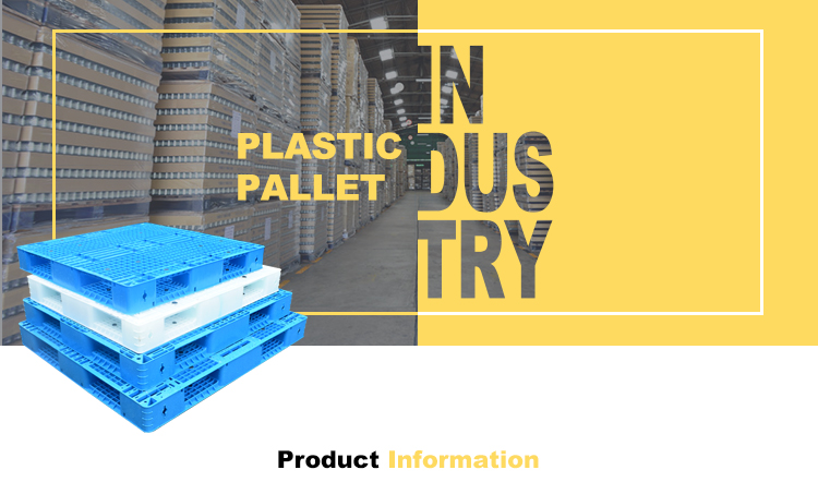 Heavy duty stackable HDPE plastic pallet for logistics Durable Double-Faced 4-Way HDPE Plastic Pallet for Logistics