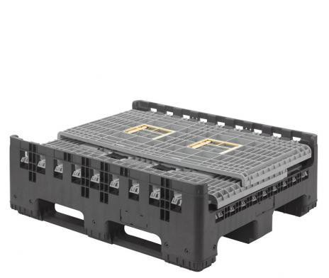 Durable HDPE Collapsible Plastic Pallet Container image 5