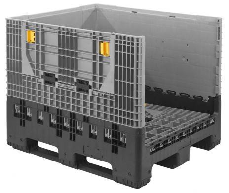 Durable HDPE Collapsible Plastic Pallet Container image 2