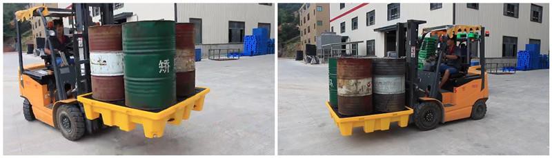 Stackable HDPE IBC Spill Pallet Heavy-Duty HDPE IBC Spill Pallet – Stackable & Durable