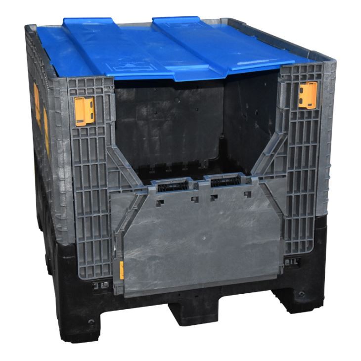 Durable Stackable HDPE Folding Plastic Pallet Box