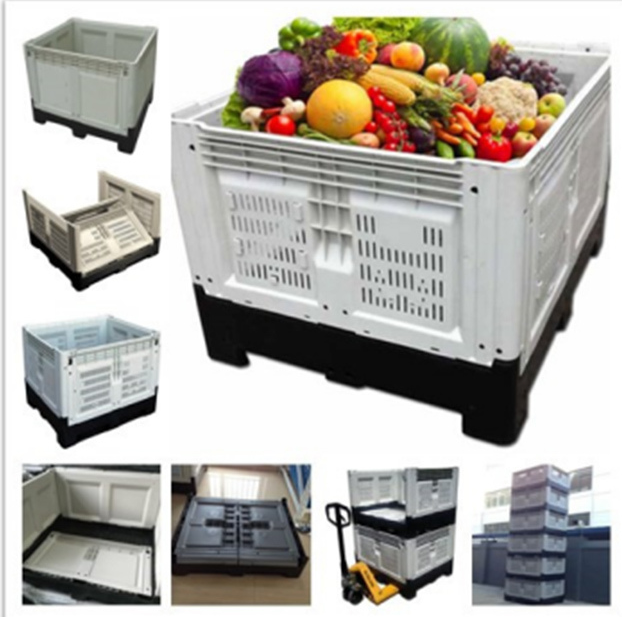 Heavy Duty HDPE Plastic Crates & Stackable Bulk Containers