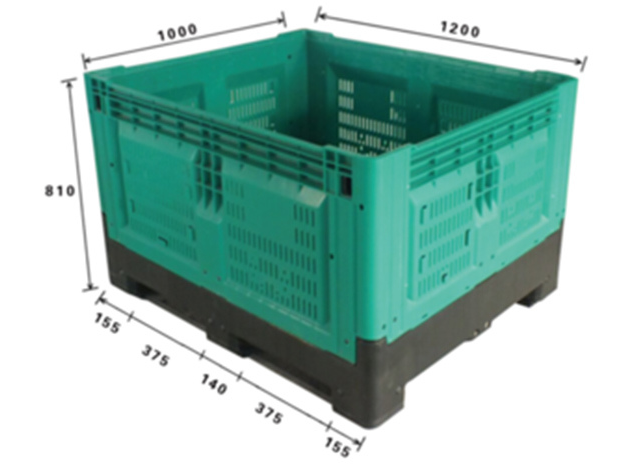 Heavy Duty HDPE Plastic Crates & Stackable Bulk Containers
