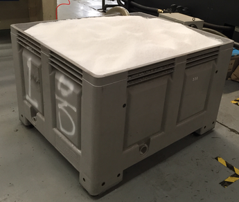 Durable HDPE Stackable Industrial Plastic Pallet Box