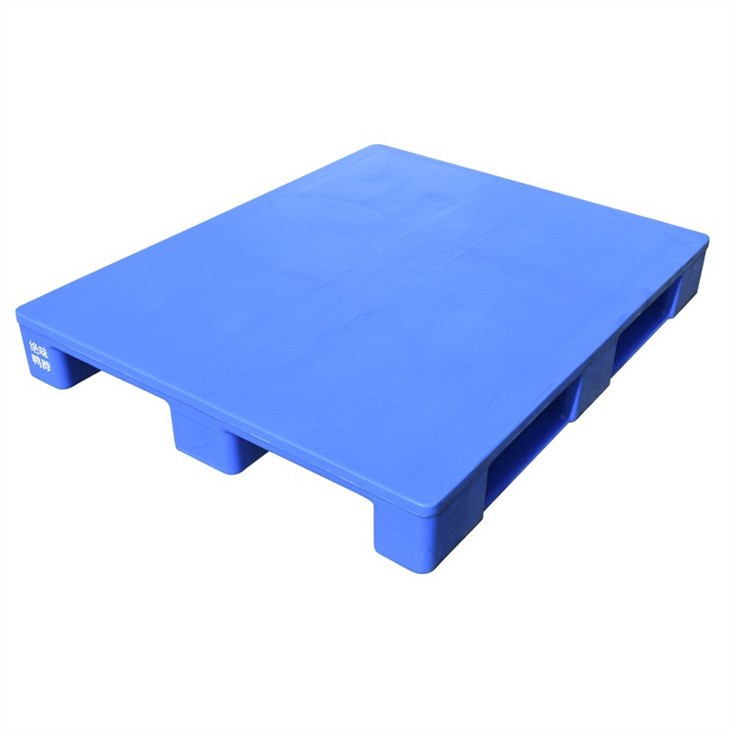 Heavy-Duty 1200x1000mm HDPE Euro Plastic Pallet - Stackable & Reversible image 2