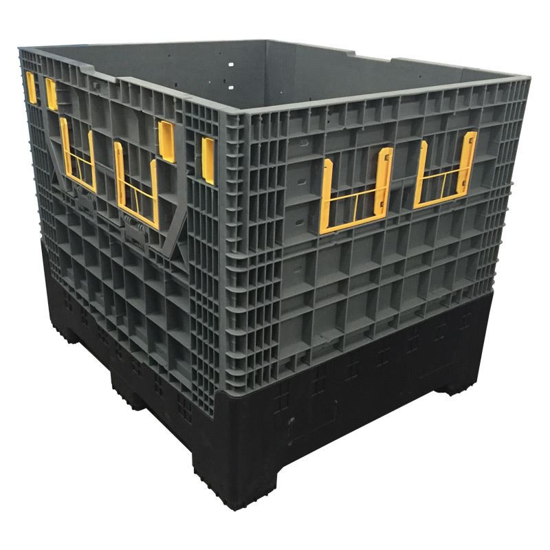 1200x1000x975 Foldable HDPE Plastic Container for Logistics