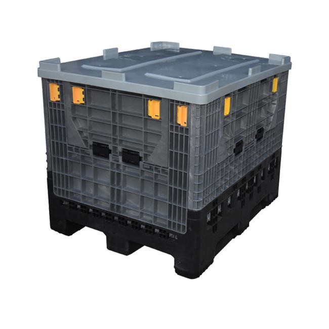 Durable HDPE Folding Large Container for Stackable Bulk Storage