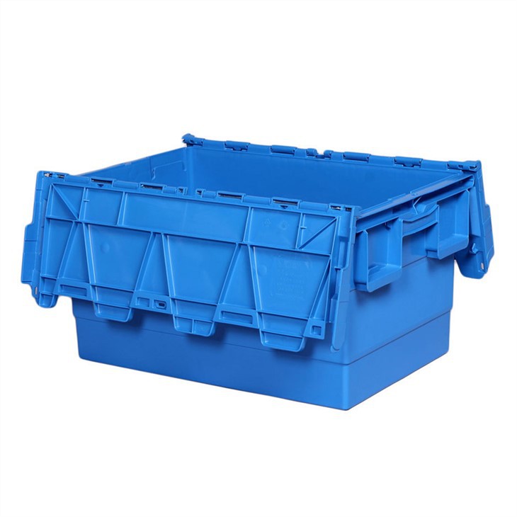 Durable HDPE Stackable Moving Boxes - Plastic Crates for Logistics