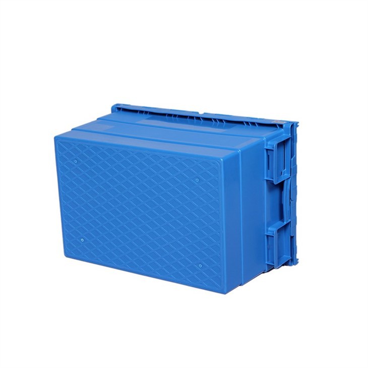 Durable HDPE Stackable Moving Boxes - Plastic Crates for Logistics image 2