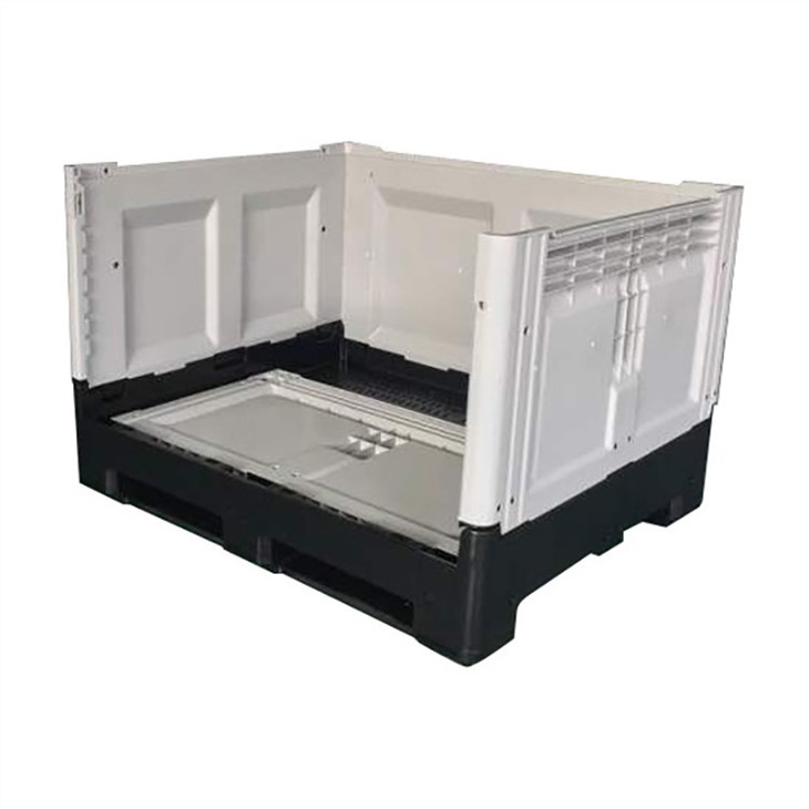 Durable HDPE Agriculture Fixed Wall Harvest Bulk Bins image 2
