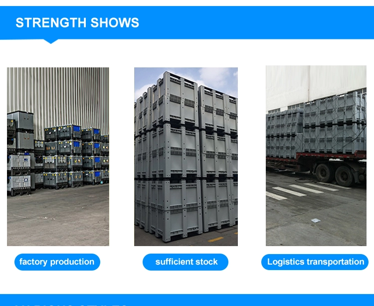 1200x1000mm HDPE Stackable Bulk Storage Container