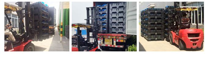 Heavy-Duty HDPE Plastic Bulk Container for Logistics & Storage