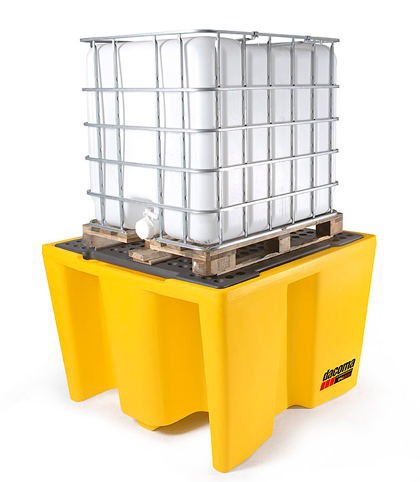 Heavy Duty HDPE Stackable Plastic Spill Pallet for Logistics