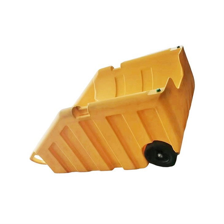 Heavy-Duty 55 Gal HDPE PolyDolly with Drain & Wheels image 3