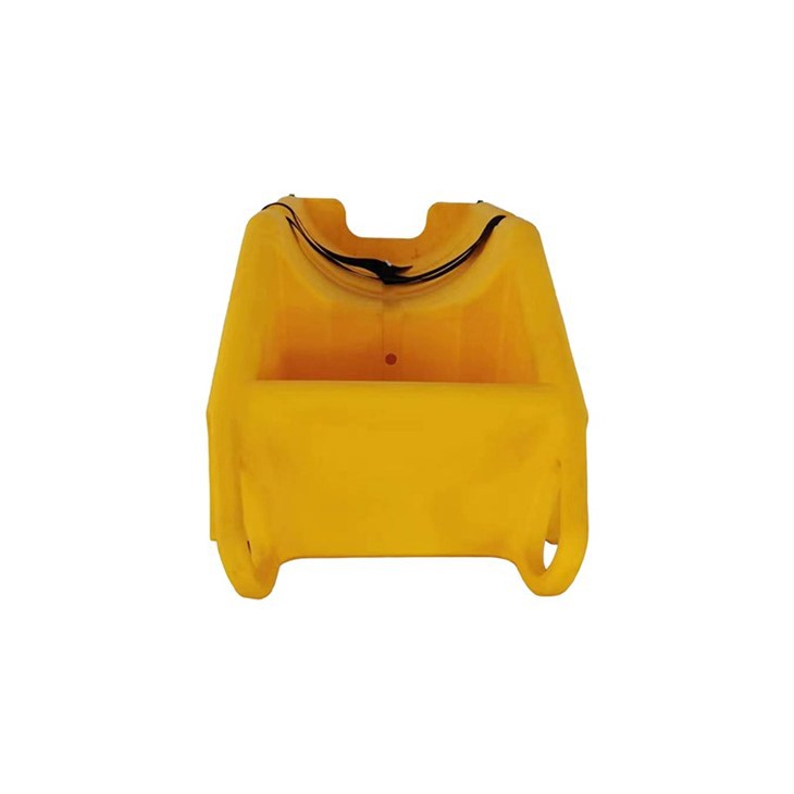 Heavy-Duty 55 Gal HDPE PolyDolly with Drain & Wheels image 4