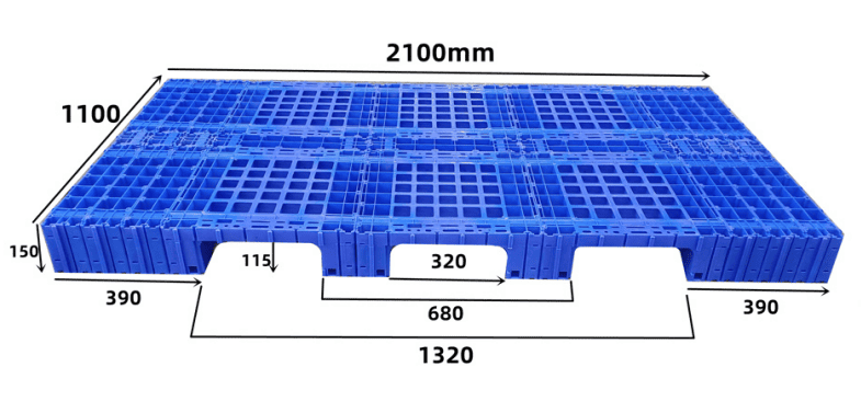 Heavy Duty HDPE Modular Plastic Pallet for Logistics