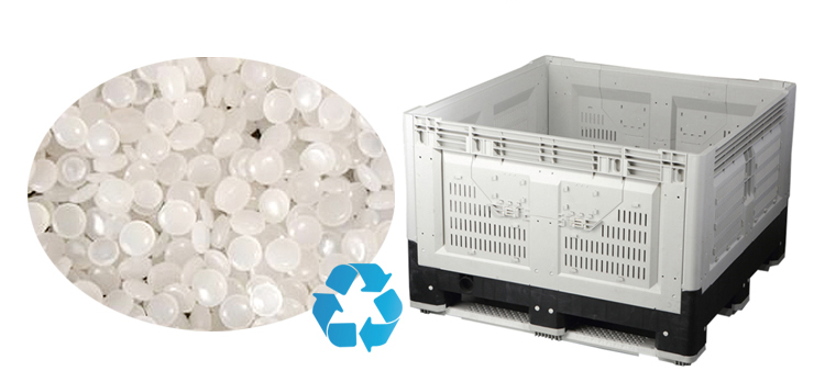 Durable HDPE Australia Standard Plastic Folding Box - Stackable, Space-Saving