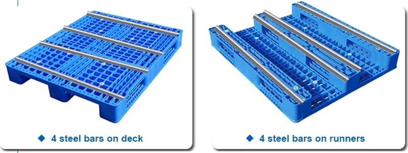 Heavy Duty HDPE Plastic Pallet for Racking 1200x1000mm