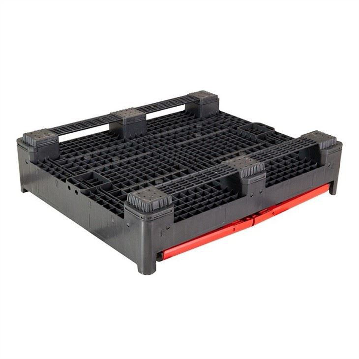 Heavy Duty HDPE Vented Folding Pallet Bin 1200x1000 image 4