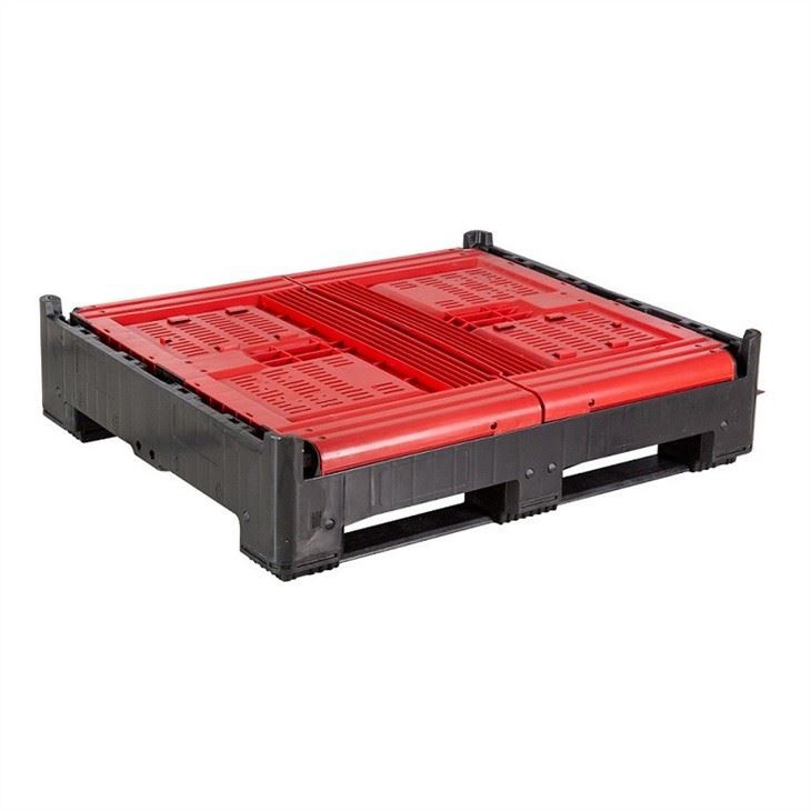 Heavy Duty HDPE Vented Folding Pallet Bin 1200x1000 image 3