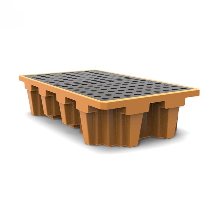 Heavy-Duty HDPE Stackable IBC Spill Containment Pallet image 3