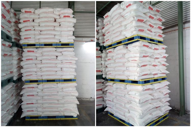 Plastic Pallet in Warehouse 1600x1200mm Stackable HDPE Plastic Pallet for Logistics